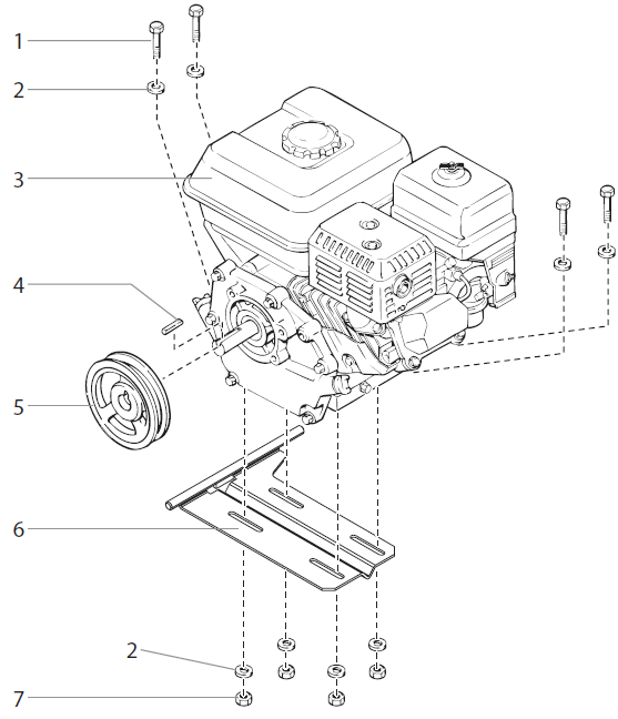 PowrTwin Plus 12000 Gas Convertokit Parts